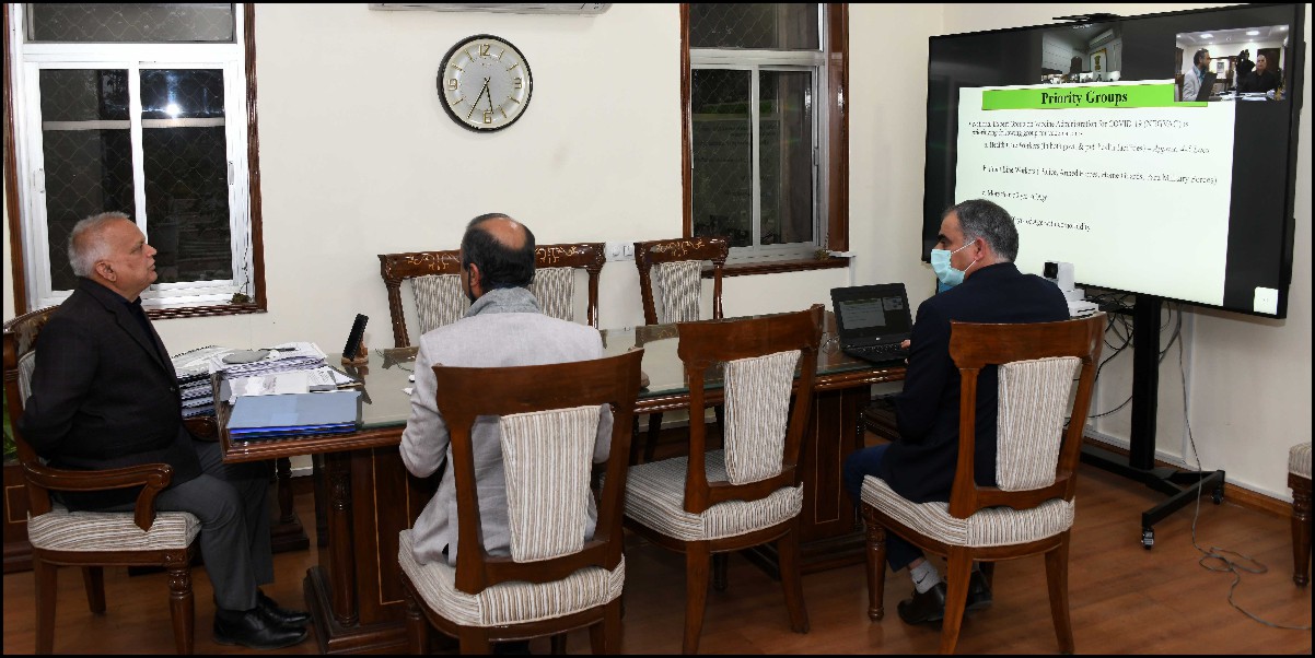 Jaipur Steering committee Meeting, Chief Secretary ...